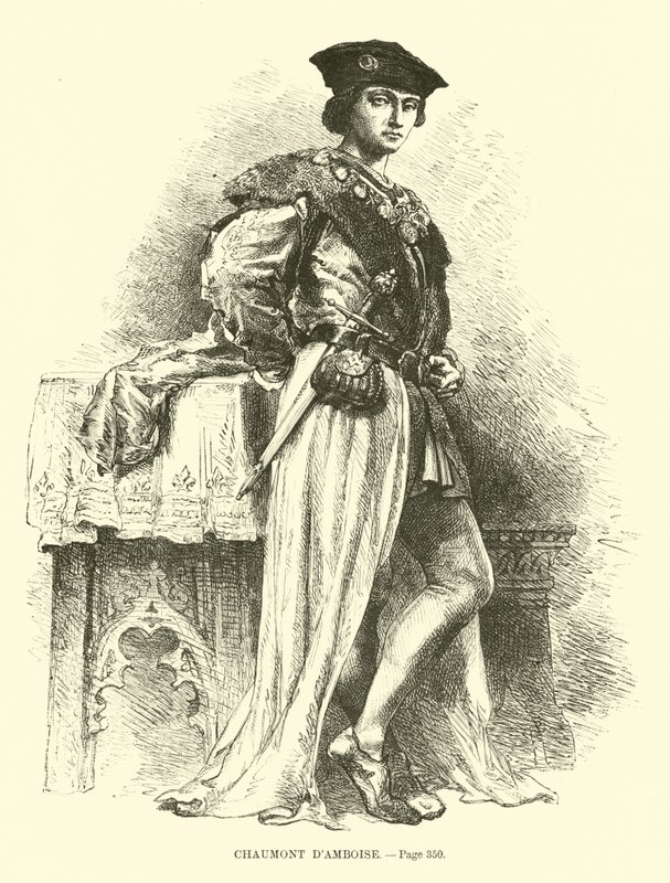 Chaumont dAmboise بواسطة المدرسة الفرنسية