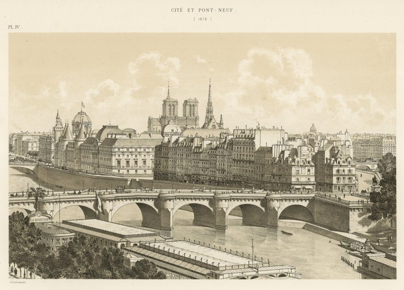 استشهد و Pont-Neuf ، 1878 بواسطة المدرسة الفرنسية