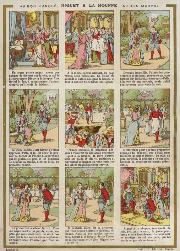 فكاهية - Riquet A La Houppe بواسطة المدرسة الفرنسية