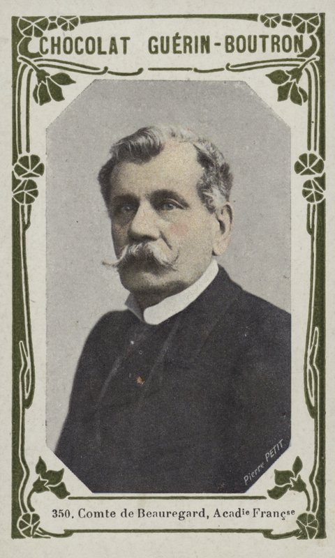 Comte de Beauregard ، Academie Francaise (صورة ملونة) بواسطة المدرسة الفرنسية