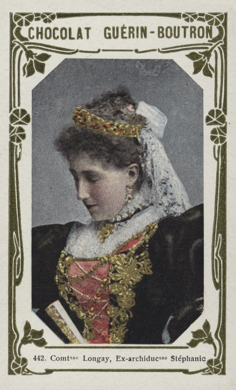 Comtesse Longay ، الأرشفة السابقة ستيفاني (صورة ملونة) بواسطة المدرسة الفرنسية