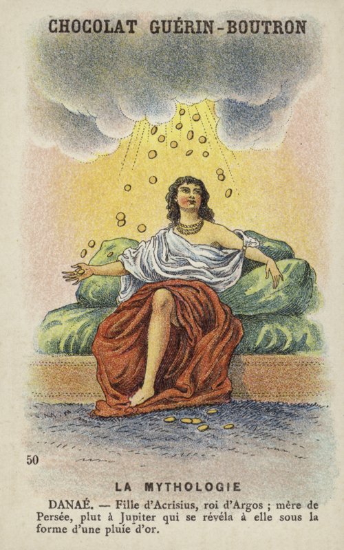 Danae بواسطة المدرسة الفرنسية