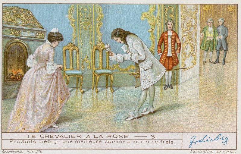 Rosenkavalier بواسطة المدرسة الفرنسية