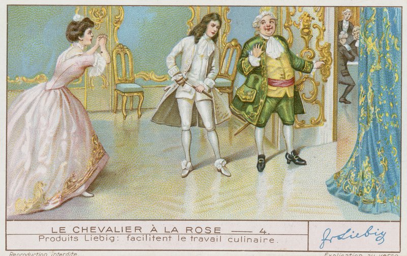 Rosenkavalier بواسطة المدرسة الفرنسية