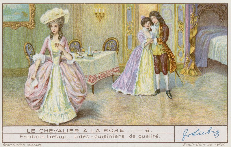 Rosenkavalier بواسطة المدرسة الفرنسية