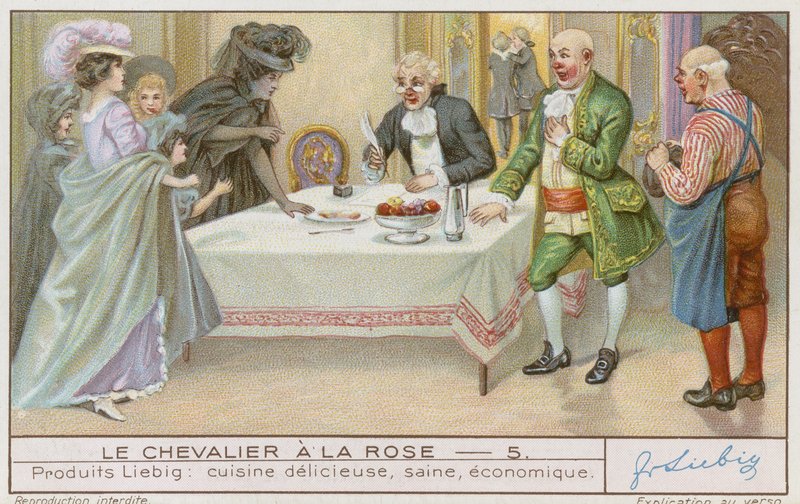 Rosenkavalier بواسطة المدرسة الفرنسية