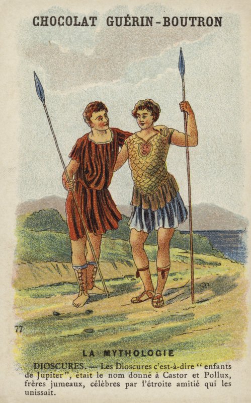 Dioscuri ، أي Castor و Pollux بواسطة المدرسة الفرنسية