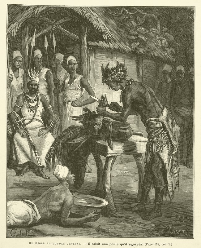 من النيجر إلى السودان الأوسط بواسطة المدرسة الفرنسية