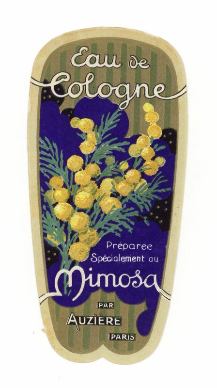 علامة Eau de Cologne ، Mimosa بواسطة المدرسة الفرنسية