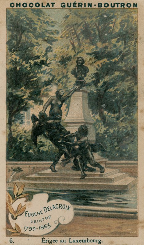 يوجين ديلاكروا ، رسام ، 1799-1863 ، إيريغي في لوكسمبورج بواسطة المدرسة الفرنسية