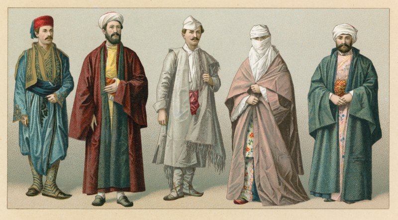زي تركيا الأوروبي بواسطة المدرسة الفرنسية