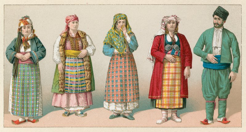زي تركيا الأوروبي بواسطة المدرسة الفرنسية