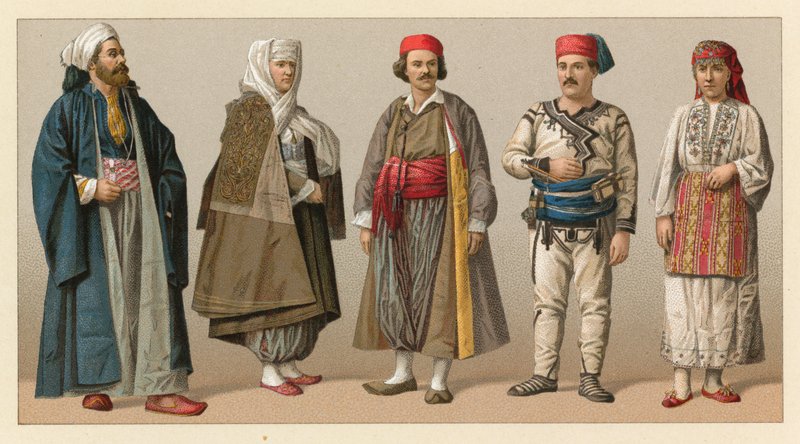 زي تركيا الأوروبي بواسطة المدرسة الفرنسية