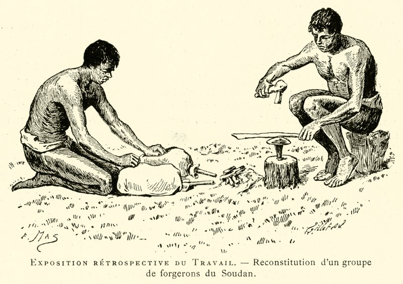 Exposition retrospective du Travail, reconstitution d