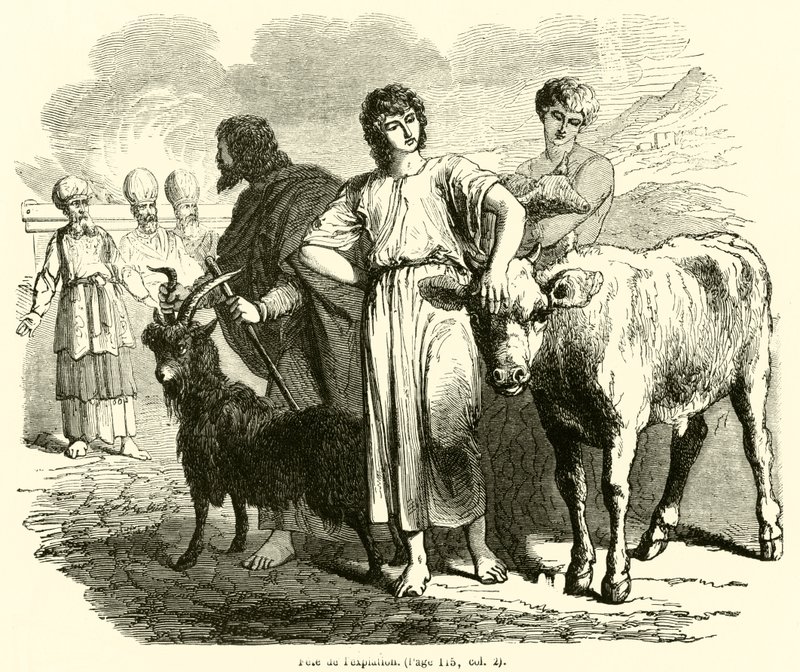 عيد التكفير (النقش) بواسطة المدرسة الفرنسية