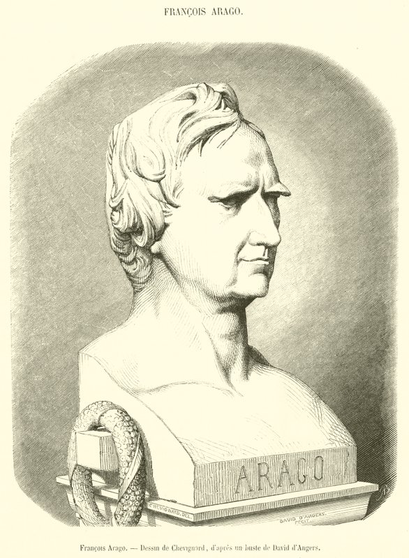 Francois Arago (engraving) بواسطة المدرسة الفرنسية