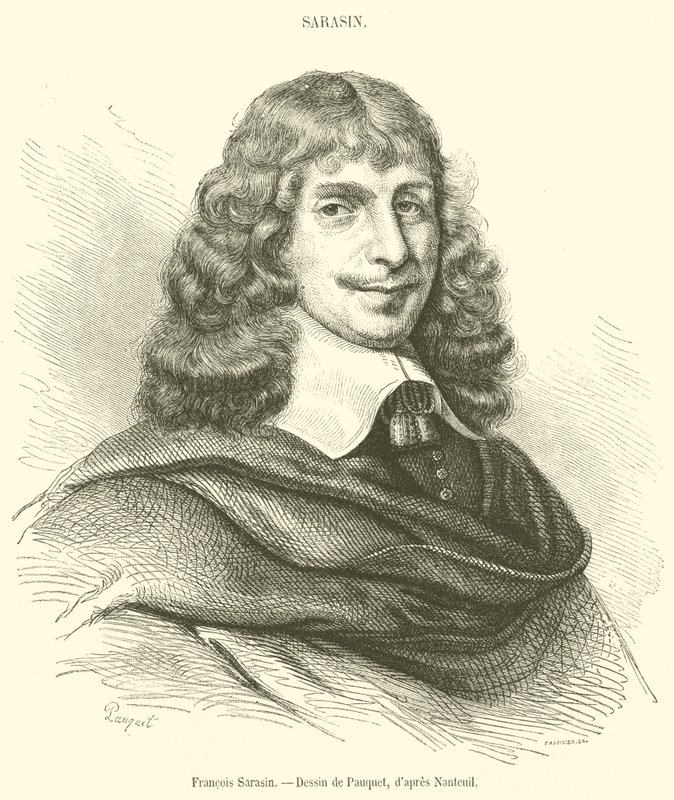 Francois Sarasin (engraving) بواسطة المدرسة الفرنسية