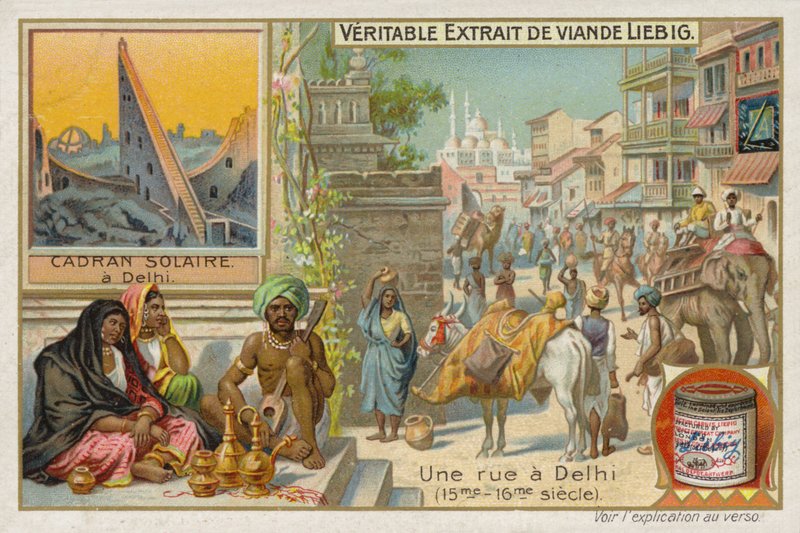 مستخلص اللحوم الفرنسية (Bouillon) ، الهند بواسطة المدرسة الفرنسية