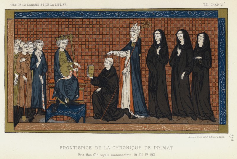 مقدمة من The Chronicle Of Primate (لون ليثو) بواسطة المدرسة الفرنسية