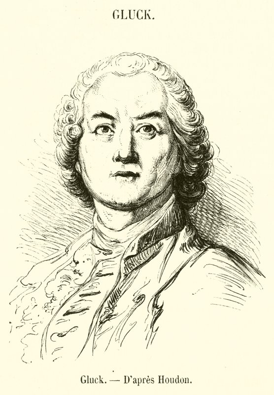 Gluck (engraving) بواسطة المدرسة الفرنسية