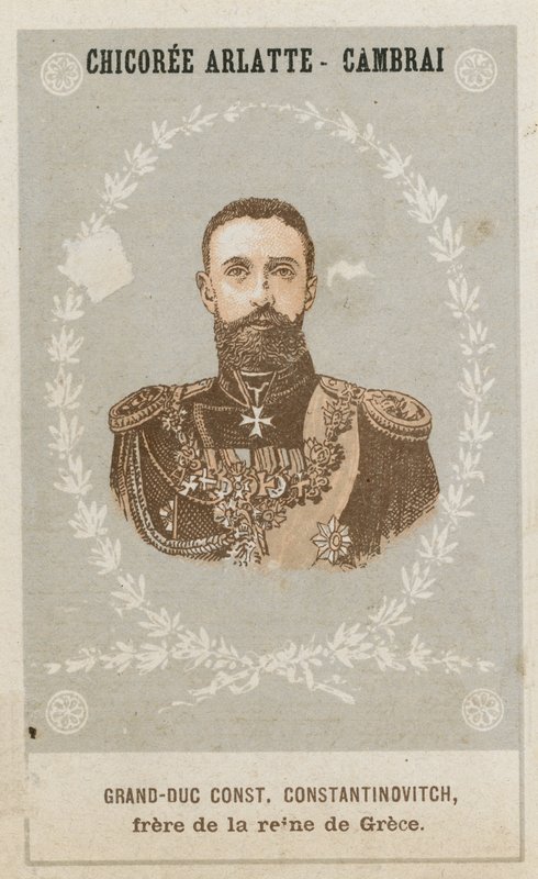 Grand Duke Constantin Constantinovitch ، شقيق ملكة اليونان بواسطة المدرسة الفرنسية