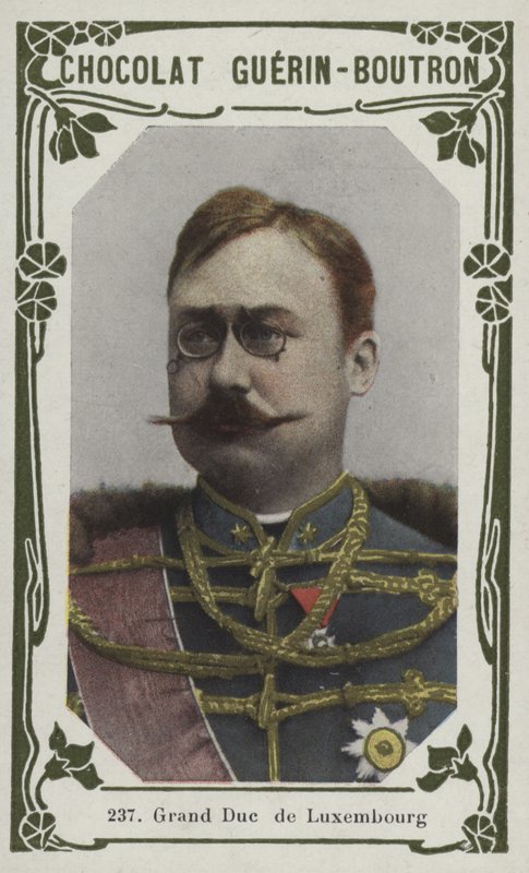 Grand Duc de Luxembourg (صورة ملونة) بواسطة المدرسة الفرنسية