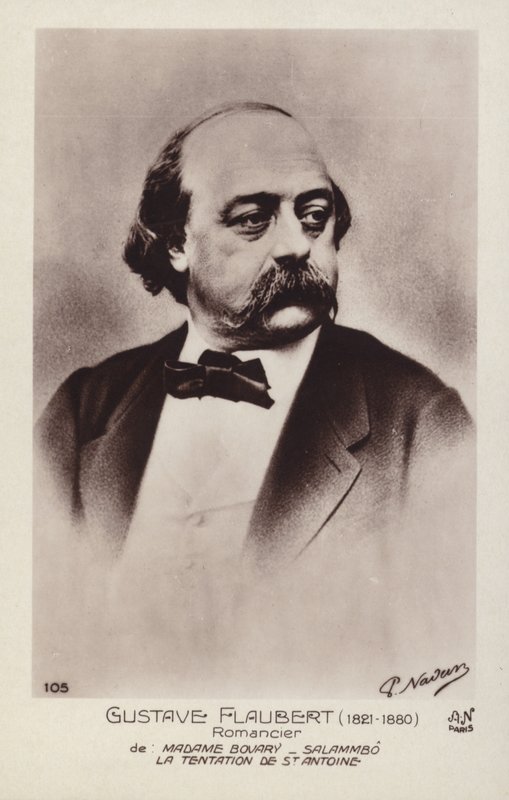 غوستاف فلوبير (1820-1881) ، روائي فرنسي بواسطة المدرسة الفرنسية