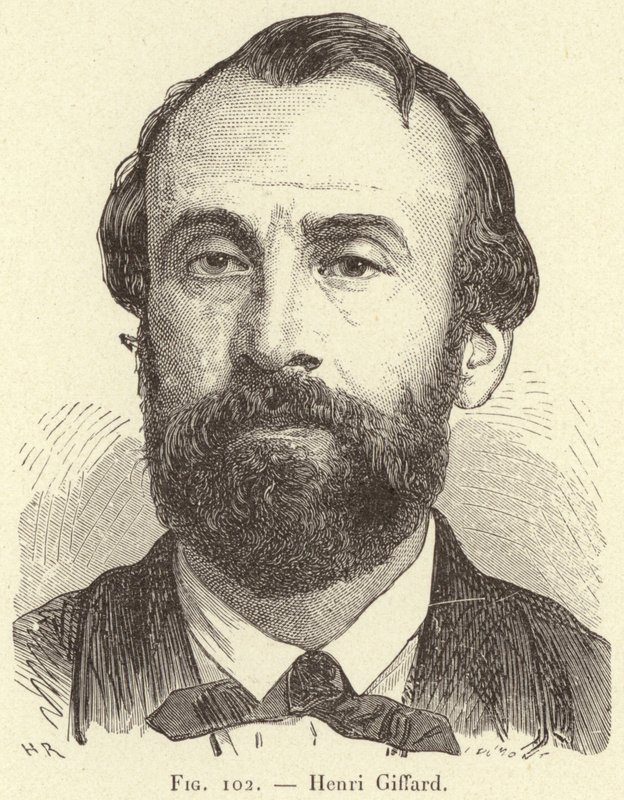 Henri Giffard (engraving) بواسطة المدرسة الفرنسية