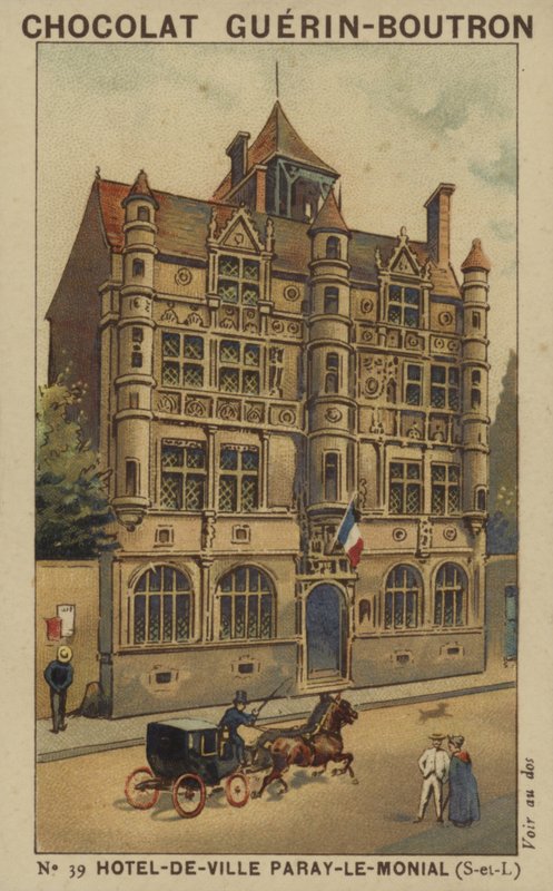 Hotel-de-Ville Paray-le-Monial، Saone-et-Loire بواسطة المدرسة الفرنسية