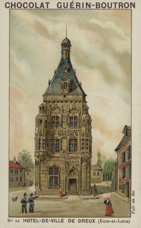 Hotel-de-Ville de Dreux، Eure-et-Loire بواسطة المدرسة الفرنسية