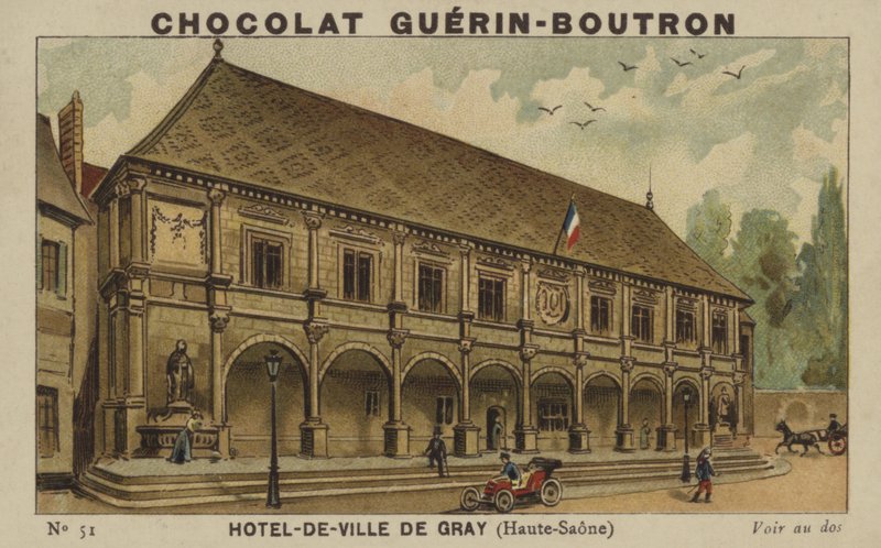Hotel-de-Ville de Gray، هوت ساون بواسطة المدرسة الفرنسية