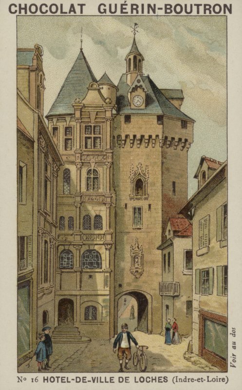 Hotel-de-Ville de Loches، Indre-et-Loire بواسطة المدرسة الفرنسية