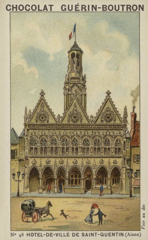 Hotel-de-Ville de Saint-Quentin، Aisne بواسطة المدرسة الفرنسية
