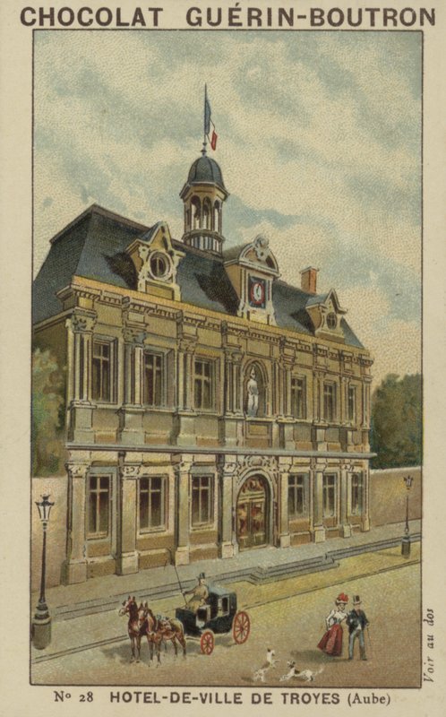Hotel-de-Ville de Troyes، Aube بواسطة المدرسة الفرنسية