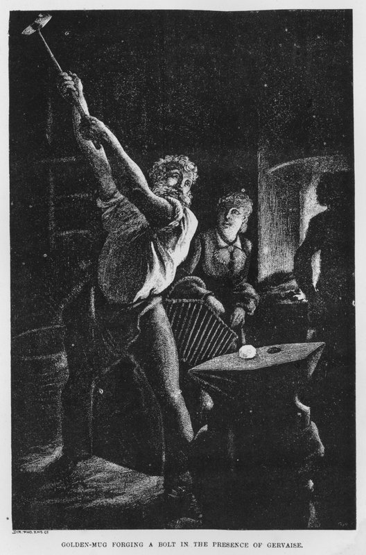 Illustration for The Assommoir, A Realistic Novel, by Emile Zola (engraving) بواسطة المدرسة الفرنسية