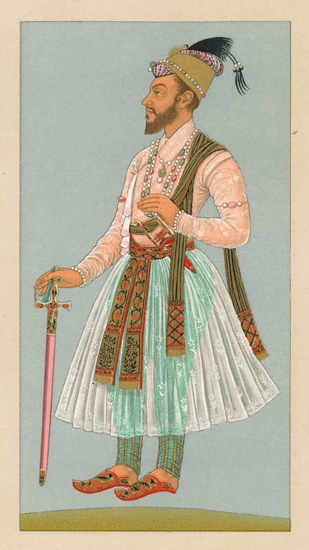 زي الهند بواسطة المدرسة الفرنسية
