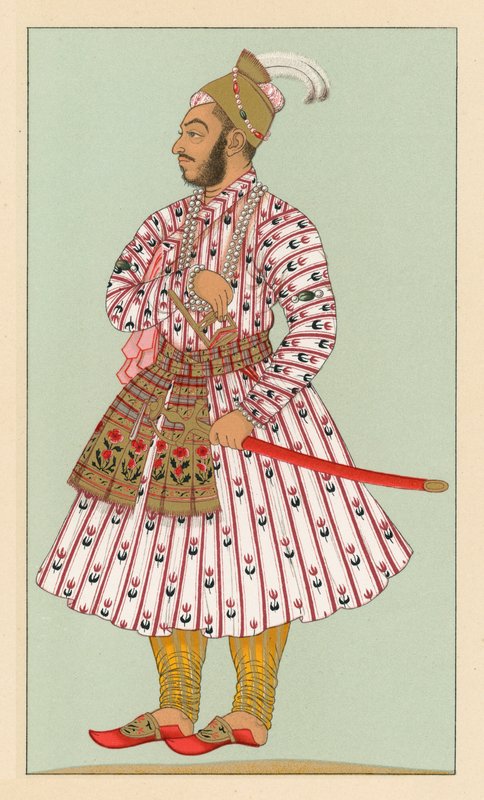 زي الهند بواسطة المدرسة الفرنسية