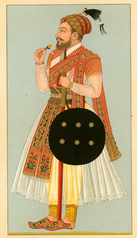 زي الهند بواسطة المدرسة الفرنسية