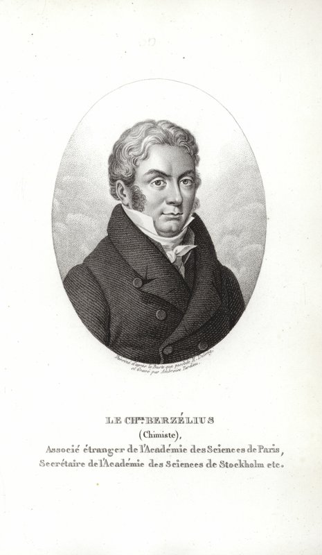 Jöns Jacob Berzelius بواسطة المدرسة الفرنسية