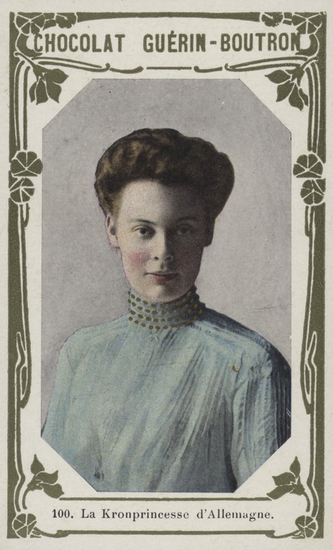 The Kronprincess of Germany (صورة ملونة) بواسطة المدرسة الفرنسية