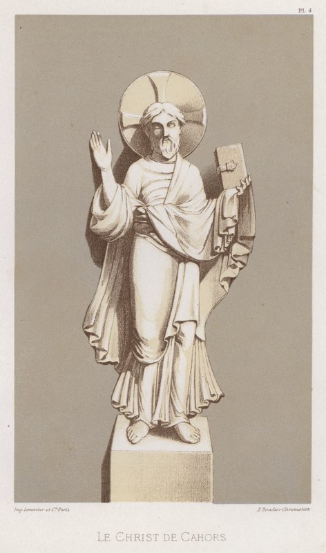 Christ of Cahors (لون ليثو) بواسطة المدرسة الفرنسية