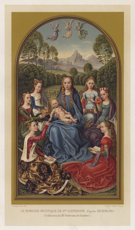 Le Mariage Mystique De Ste Catherine d