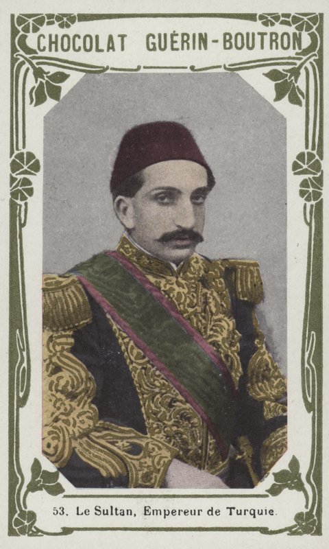 السلطان ، إمبراطور تركيا (صورة ملونة) بواسطة المدرسة الفرنسية
