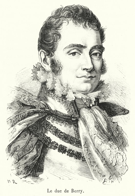 Le duc de Berry (engraving) بواسطة المدرسة الفرنسية