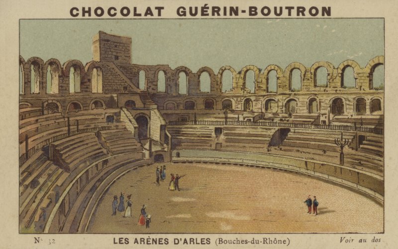 Les Arenes dArles، Bouches-du-Rhone بواسطة المدرسة الفرنسية