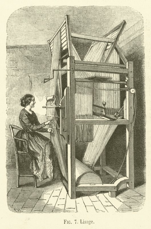 Lisage (engraving) بواسطة المدرسة الفرنسية