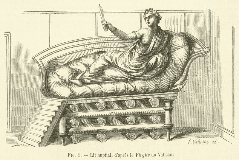 Lit nuptial (engraving) بواسطة المدرسة الفرنسية