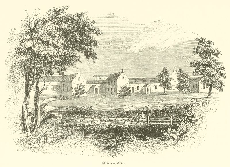 Longwood (engraving) بواسطة المدرسة الفرنسية
