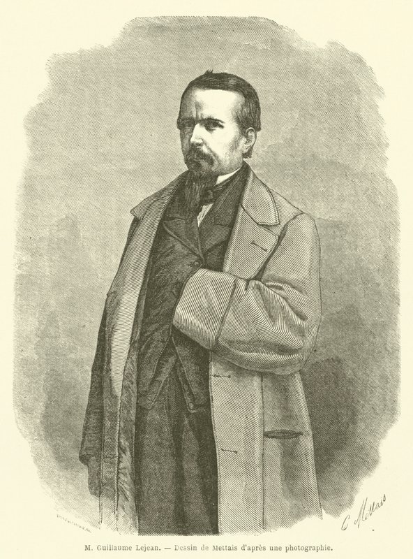 M Guillaume Lejean (نقش) بواسطة المدرسة الفرنسية