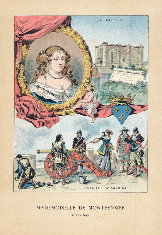 Mademoiselle de Montpensier بواسطة المدرسة الفرنسية